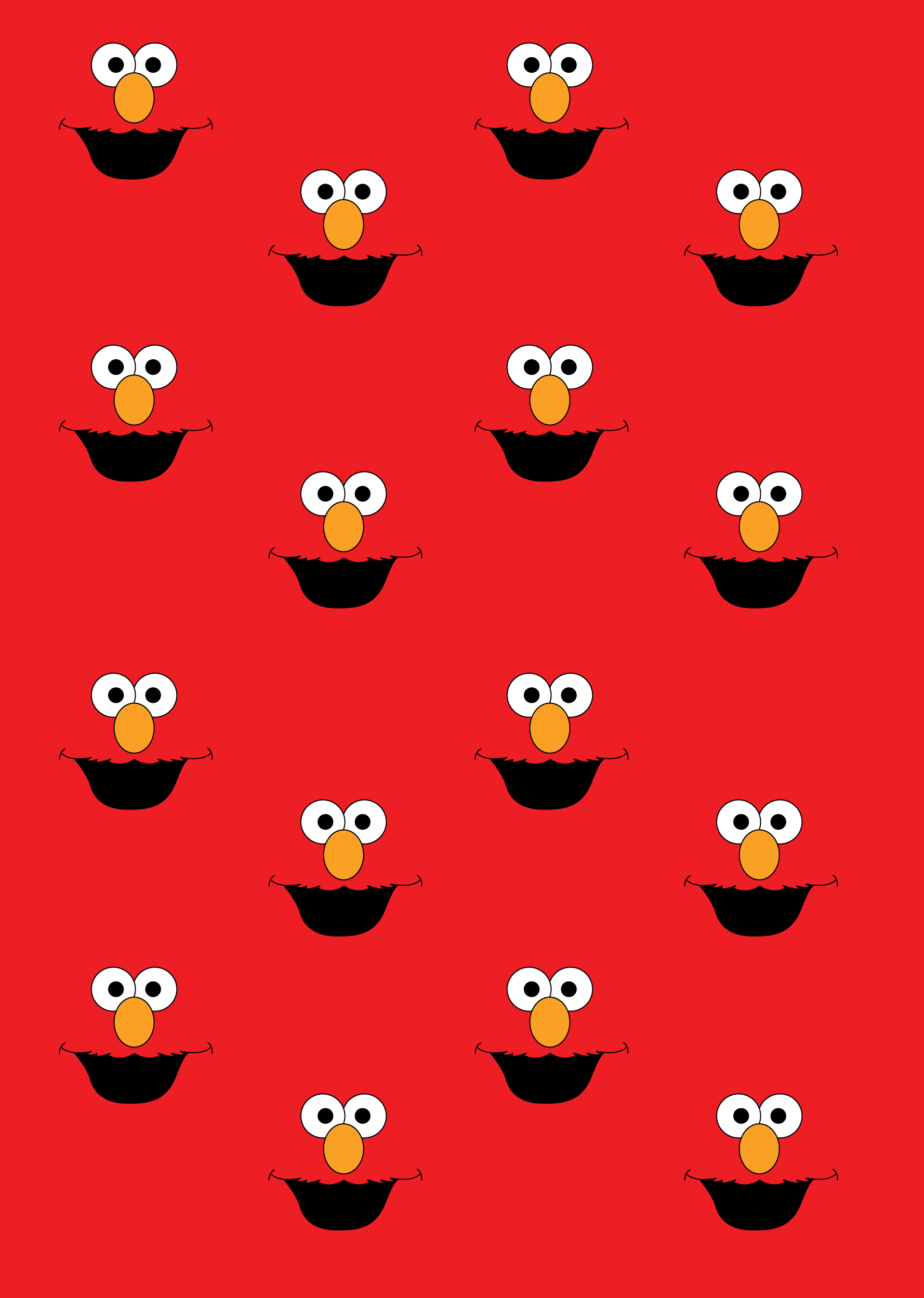 Elmo wallpaper, Birthday background