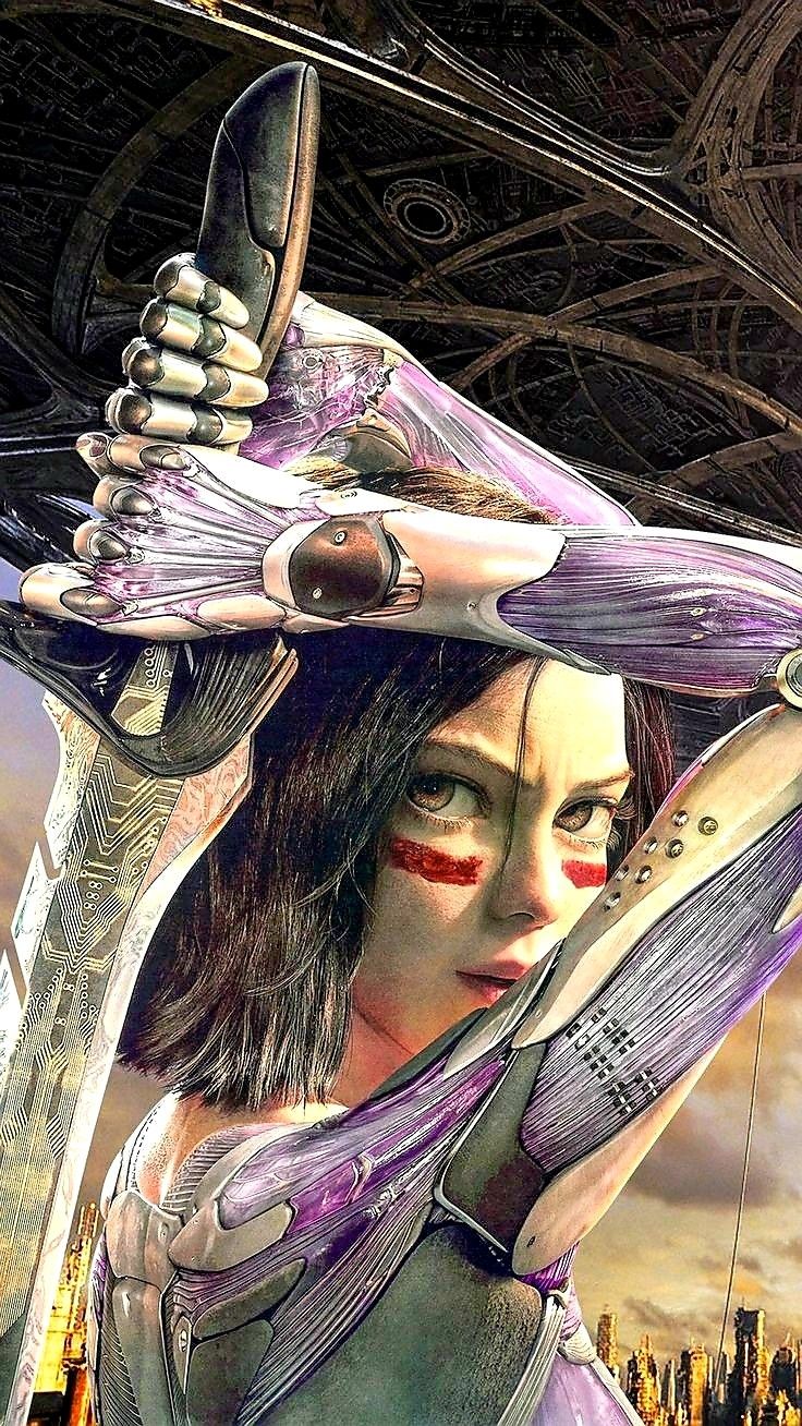 Movie wallpaper, Alita battle angel