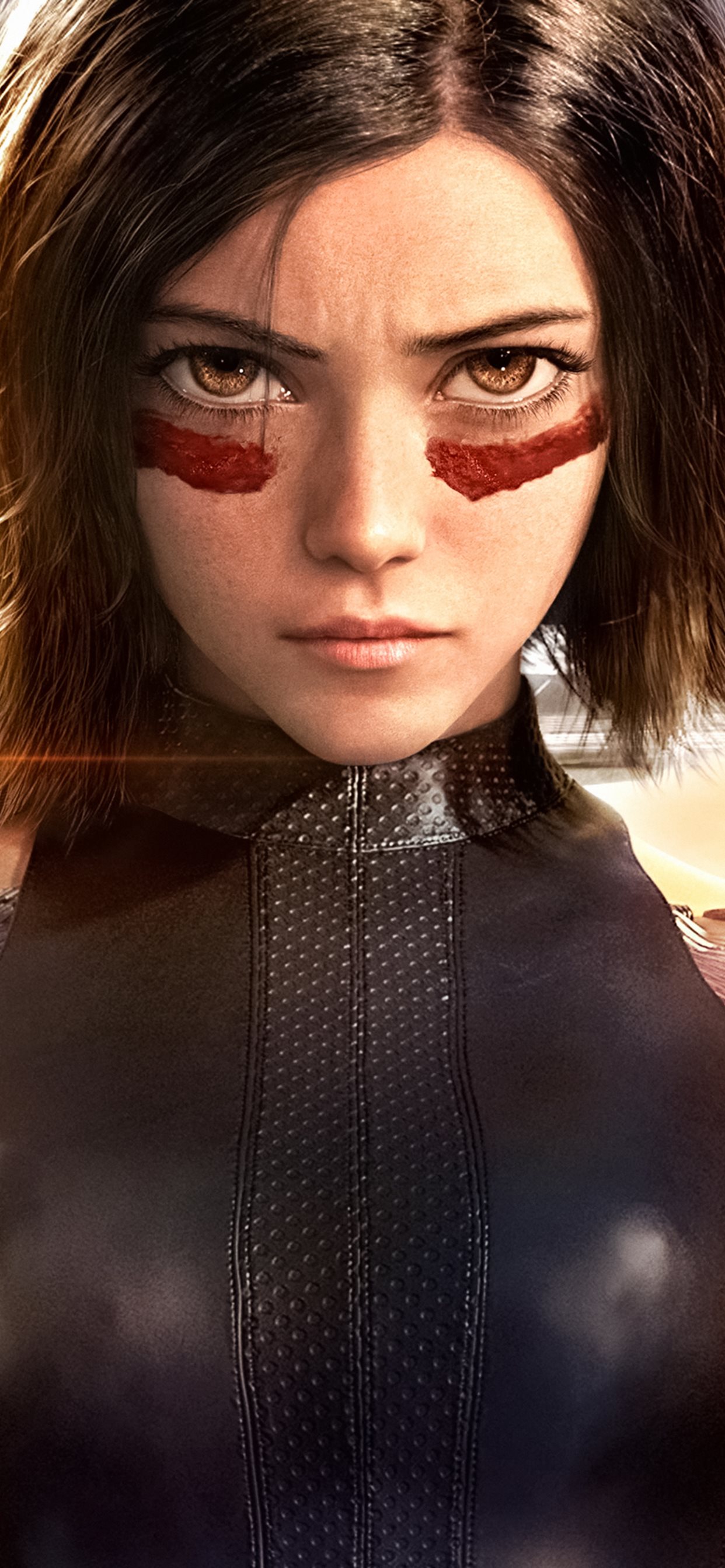 5k alita battle angel iPhone X