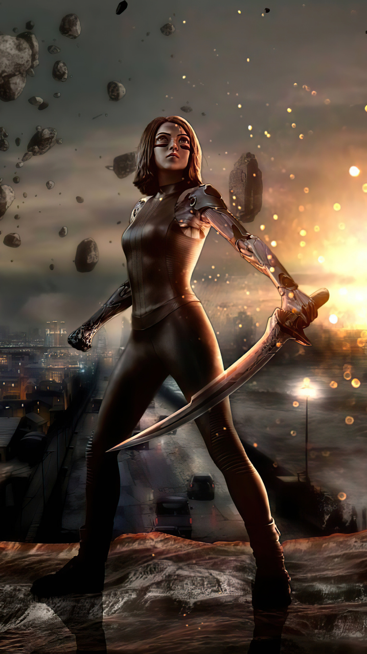 Alita Battle Angel Glowing