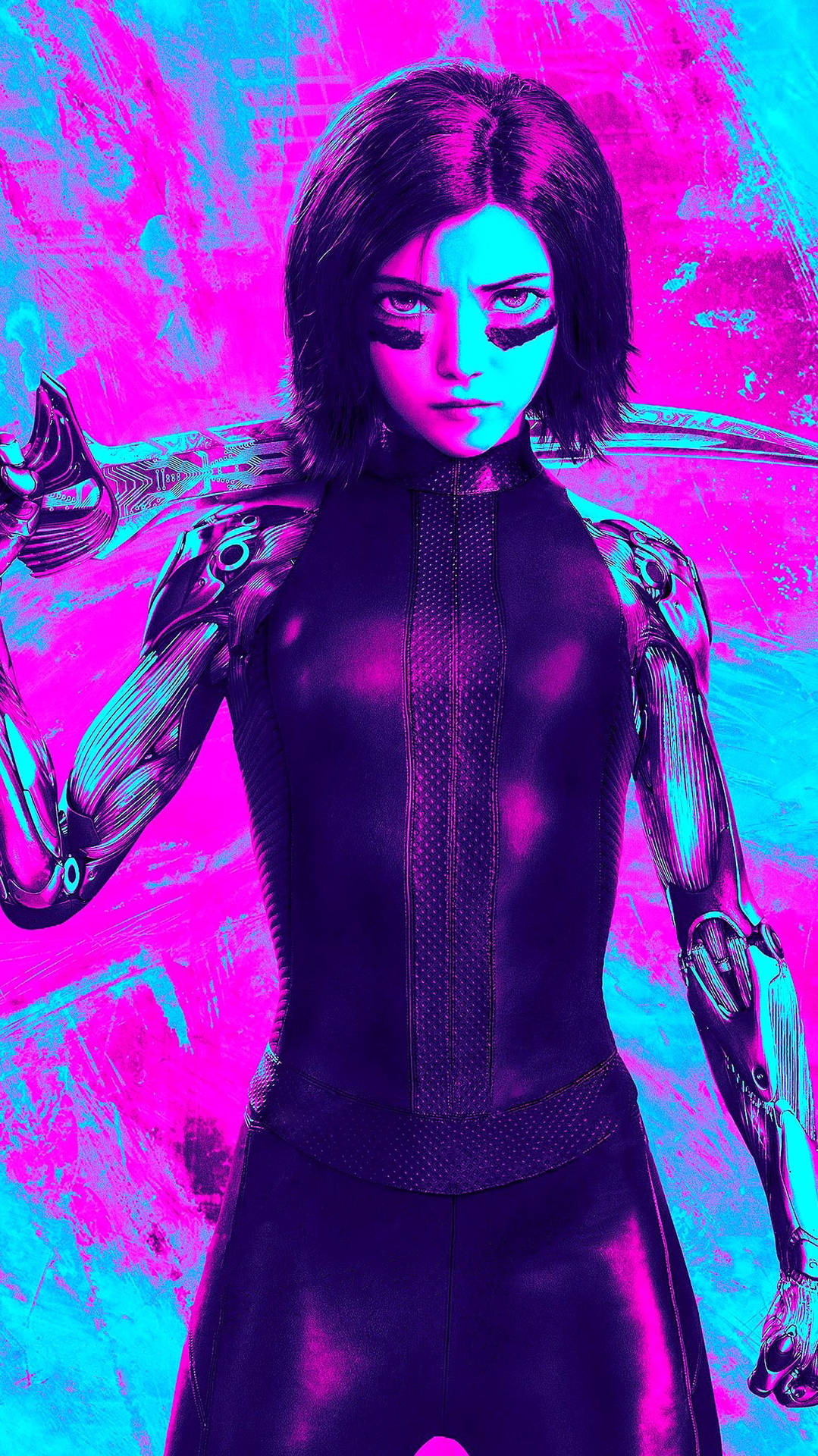 Download free Neon Alita: Battle Angel