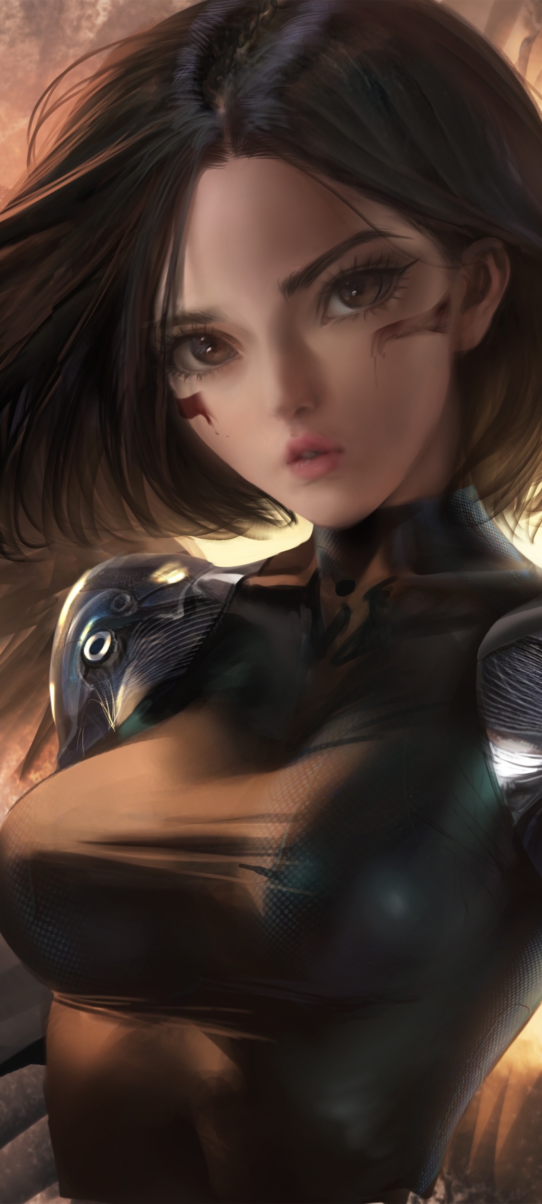 Alita: Battle Angel iPhone Wallpaper