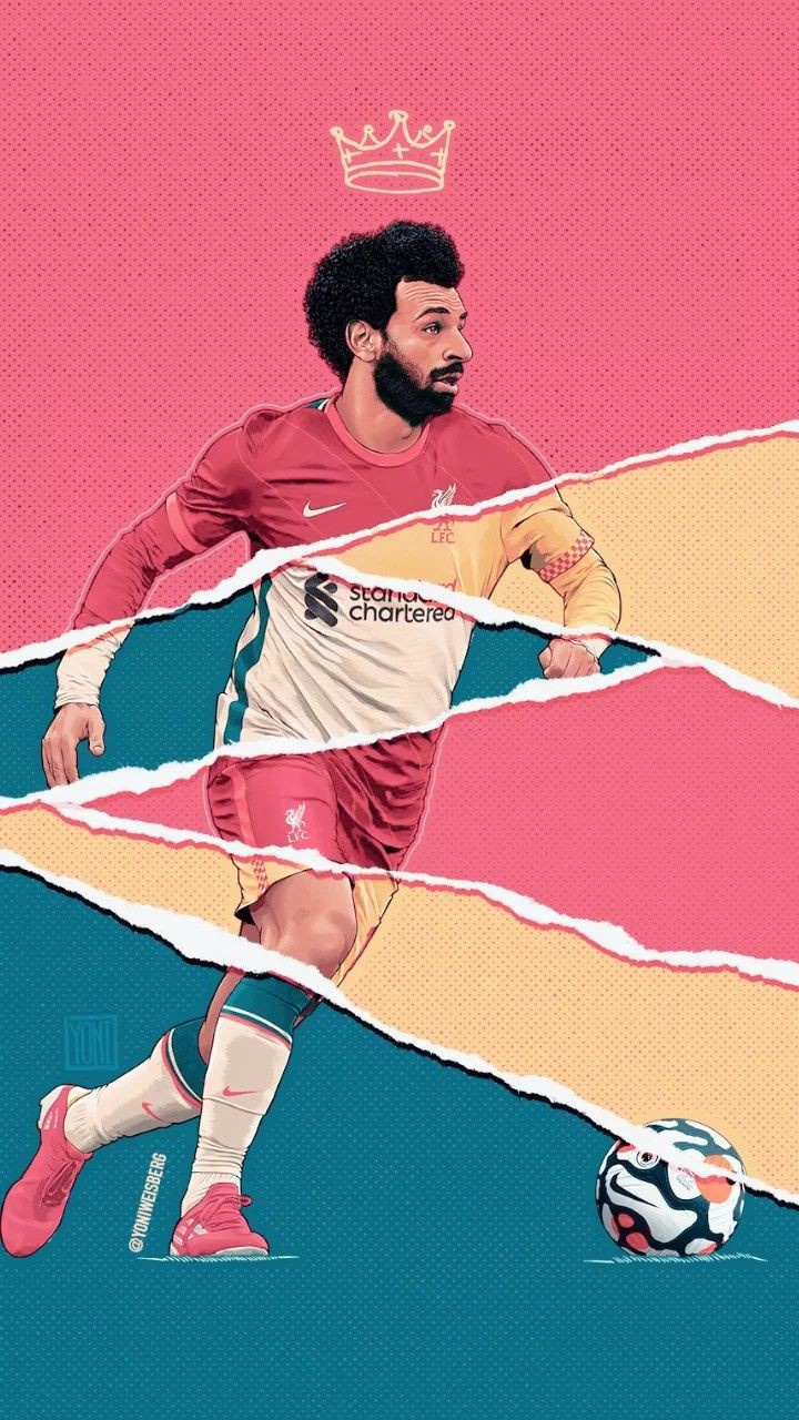 Mohamed Salah Phone Wallpaper