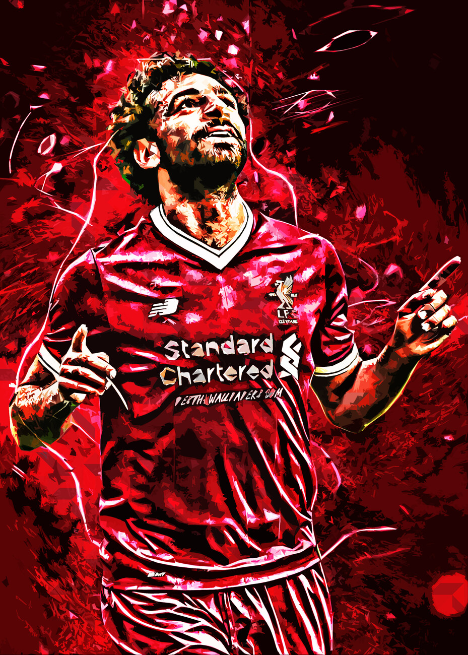 Wall Art Print Liverpool salah