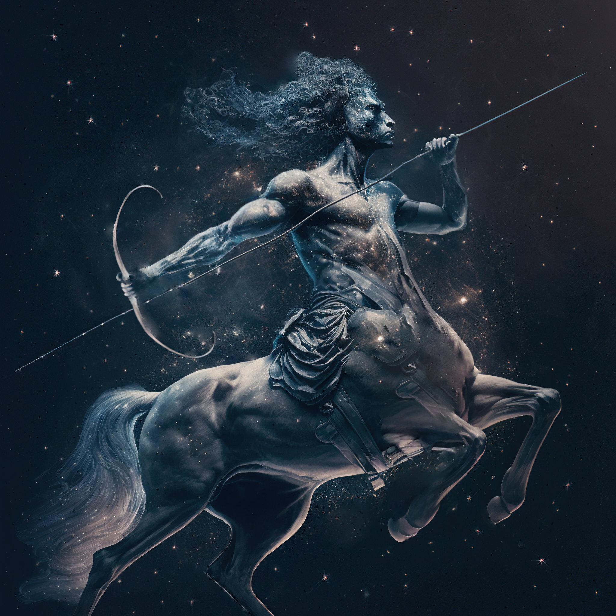 Sagittarius Zodiac Digital Art Download