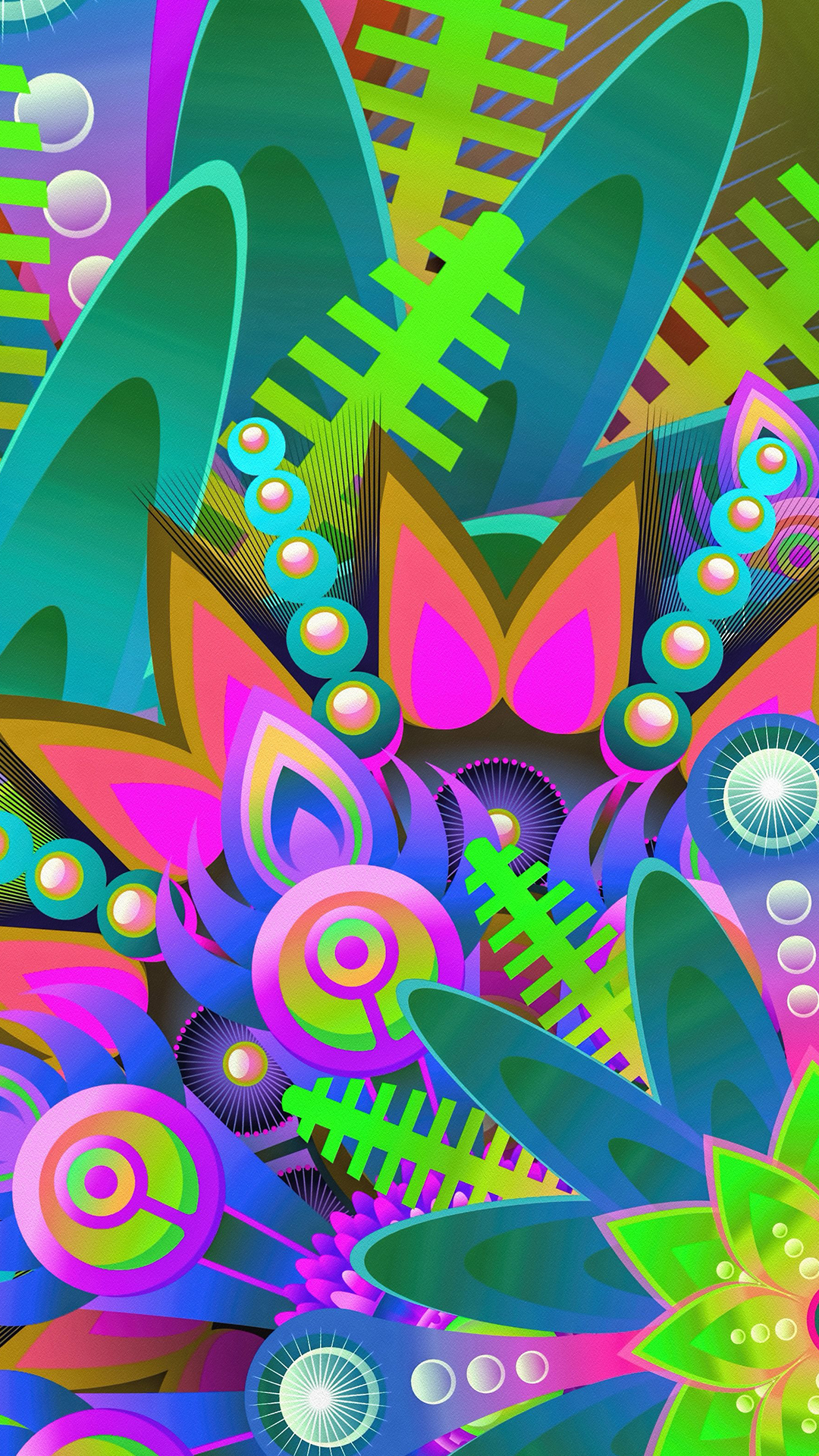 abstract iPhone 12 Wallpaper