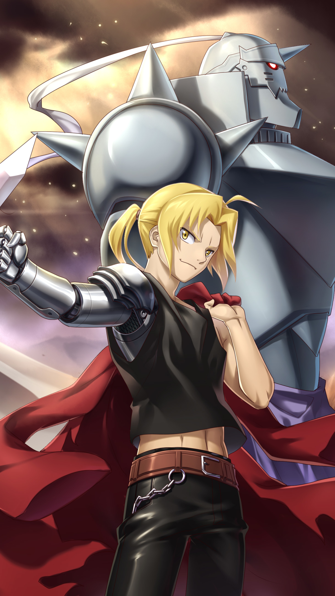 Mobile wallpaper: Anime, Fullmetal