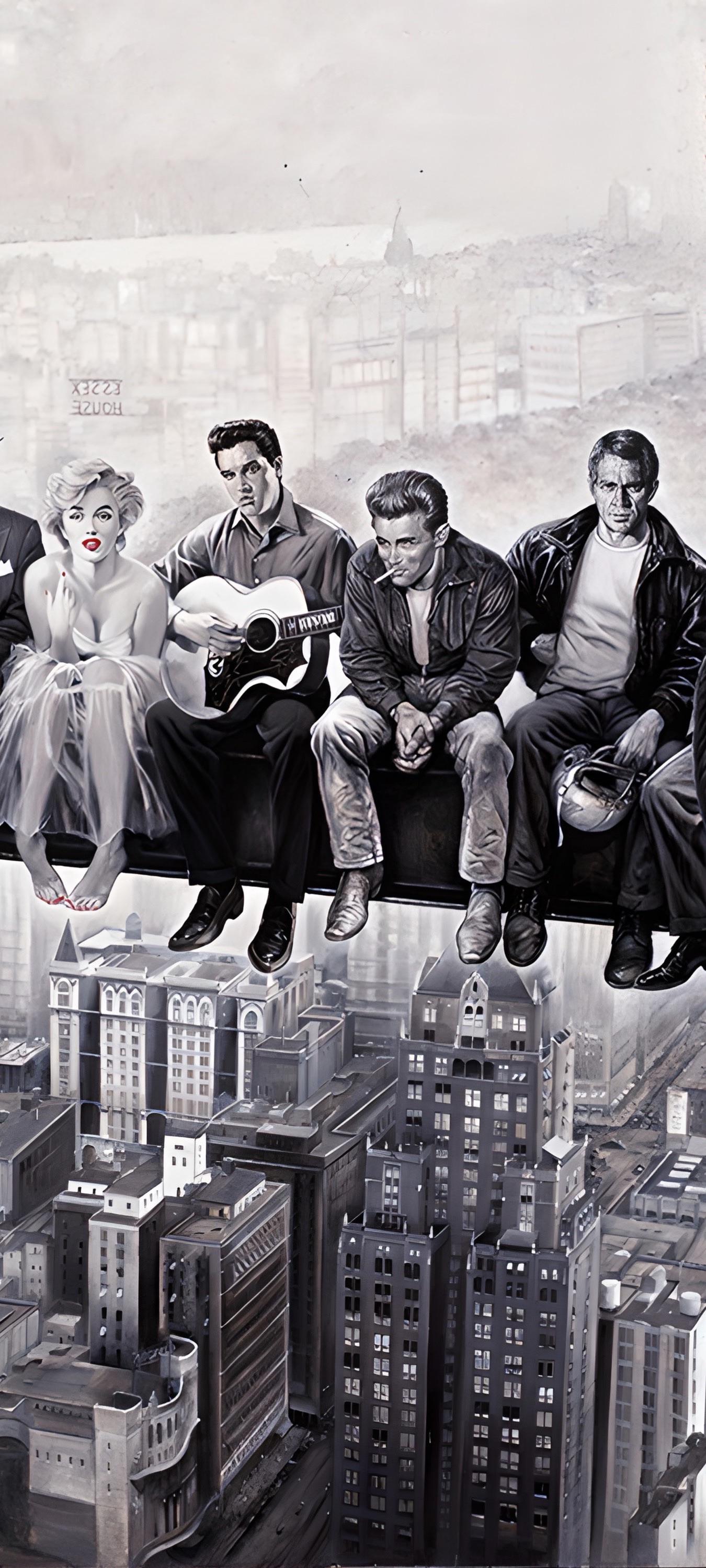 Shooting break, Marilyn Monroe, Elvis