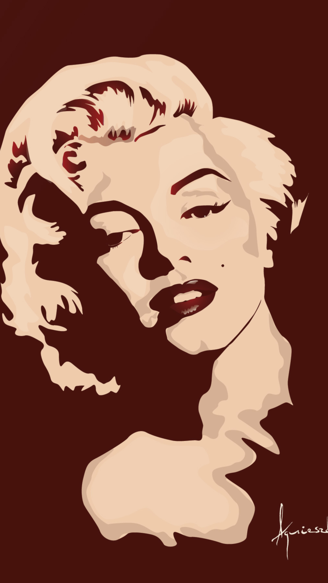 Marilyn Monroe Wallpaper for iPhone 7 Plus