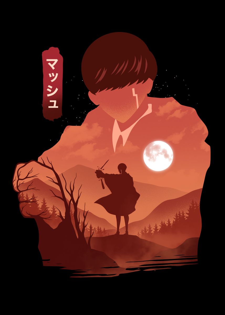 Mash Burnedead Mashle' Poster, picture