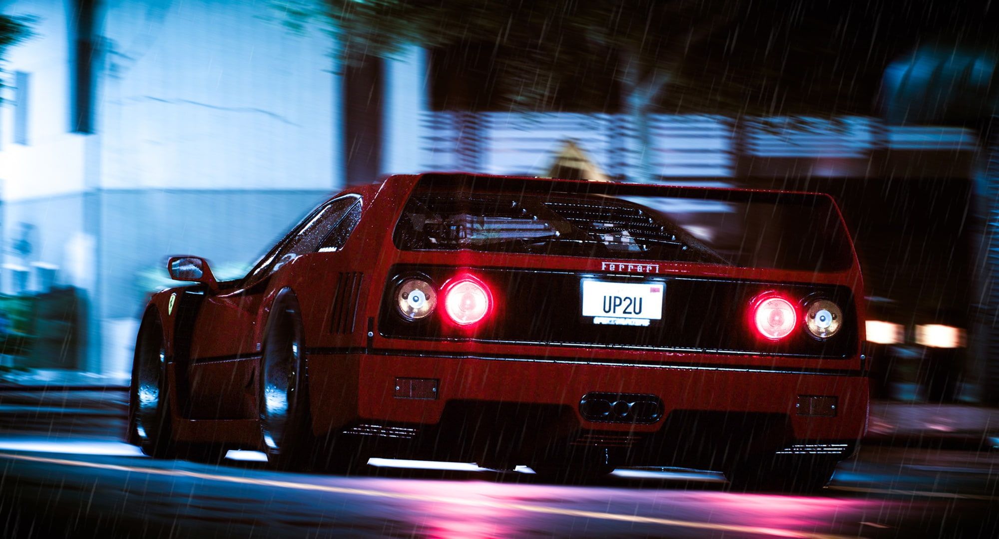 Ferrari Ferrari F40 red cars #vehicle