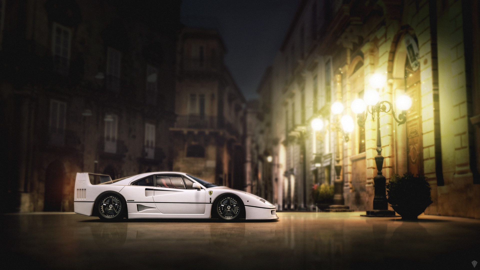 Vehicles Ferrari F40 HD Wallpaper