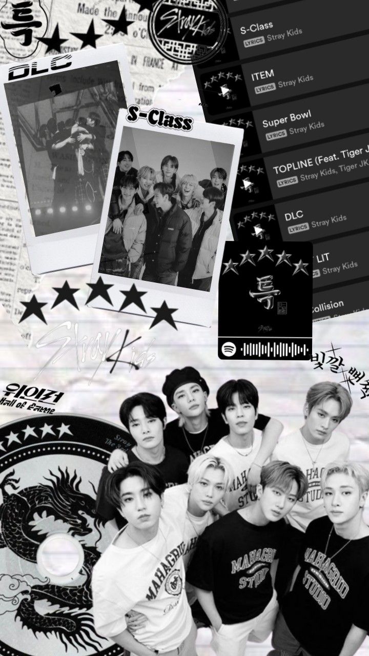 SKZ Black Wallpapers Wallpaper Cave