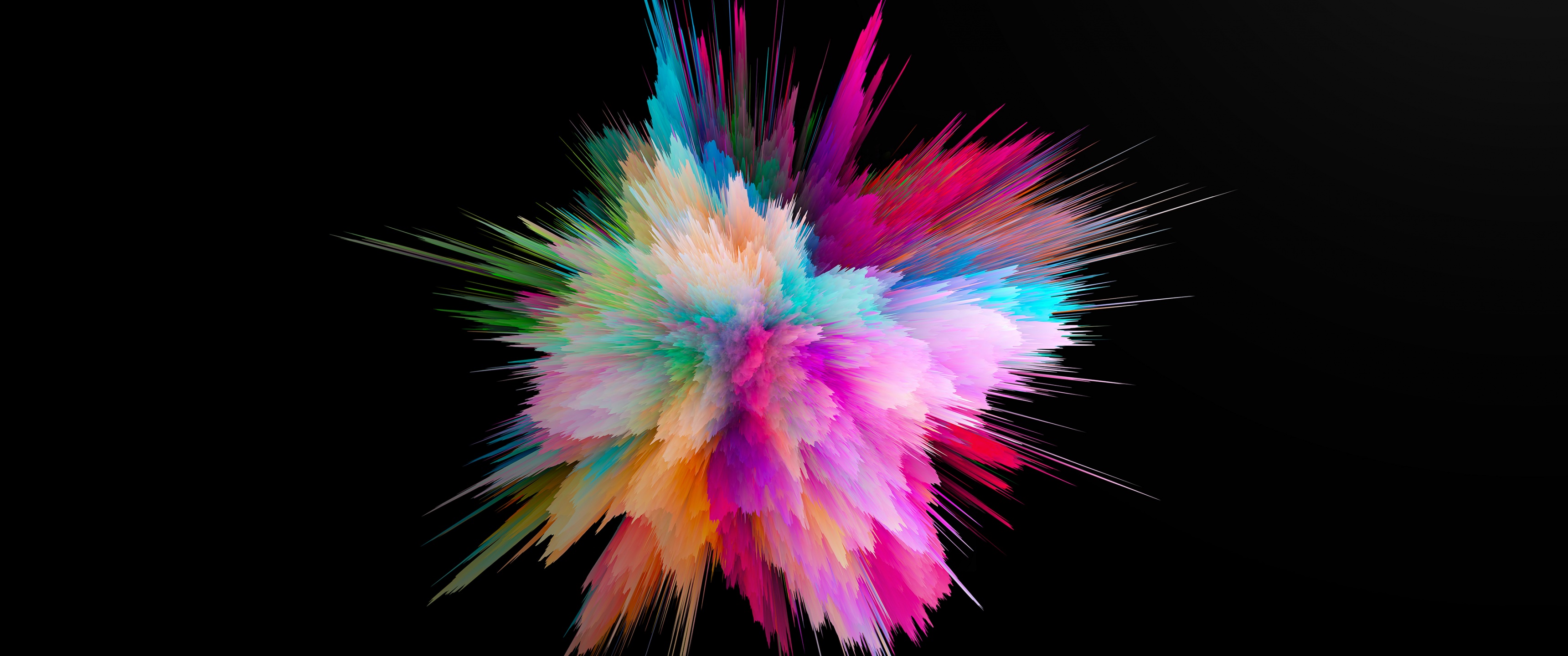 Color burst Wallpaper 4K, CGI, Colorful