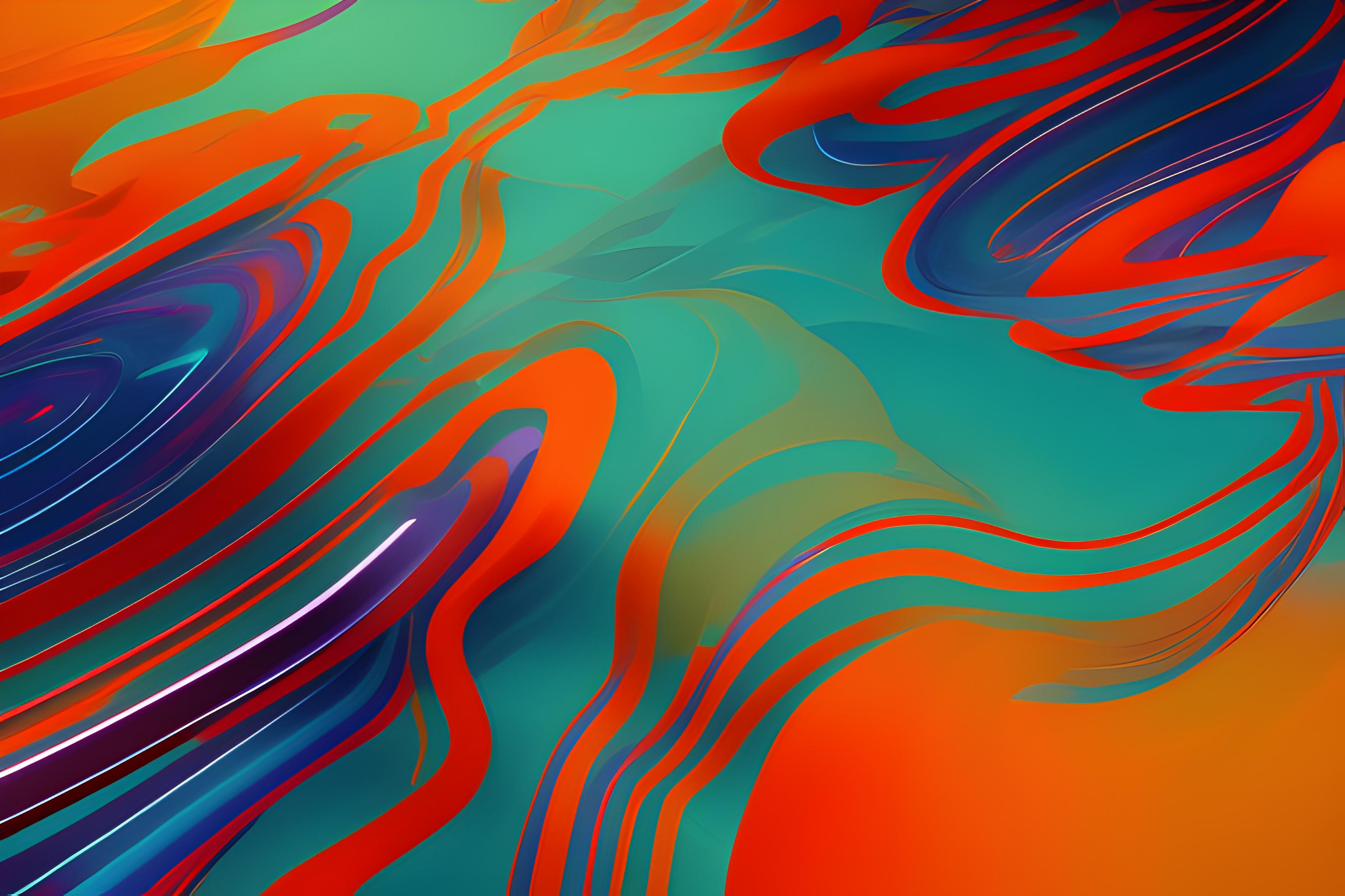 4K Abstract wallpaper colorful design