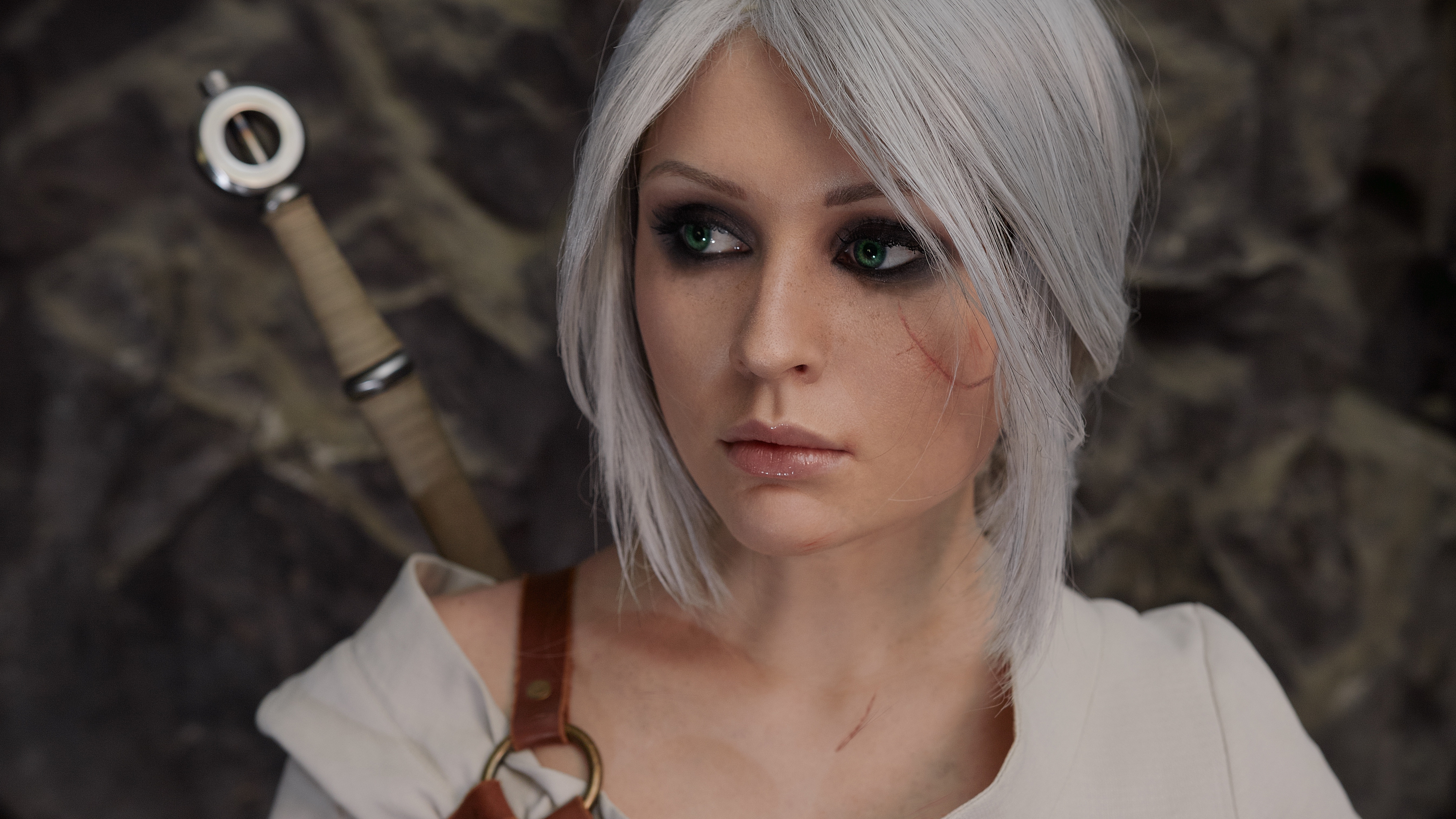 Ciri Witcher 3 4K Wallpaper