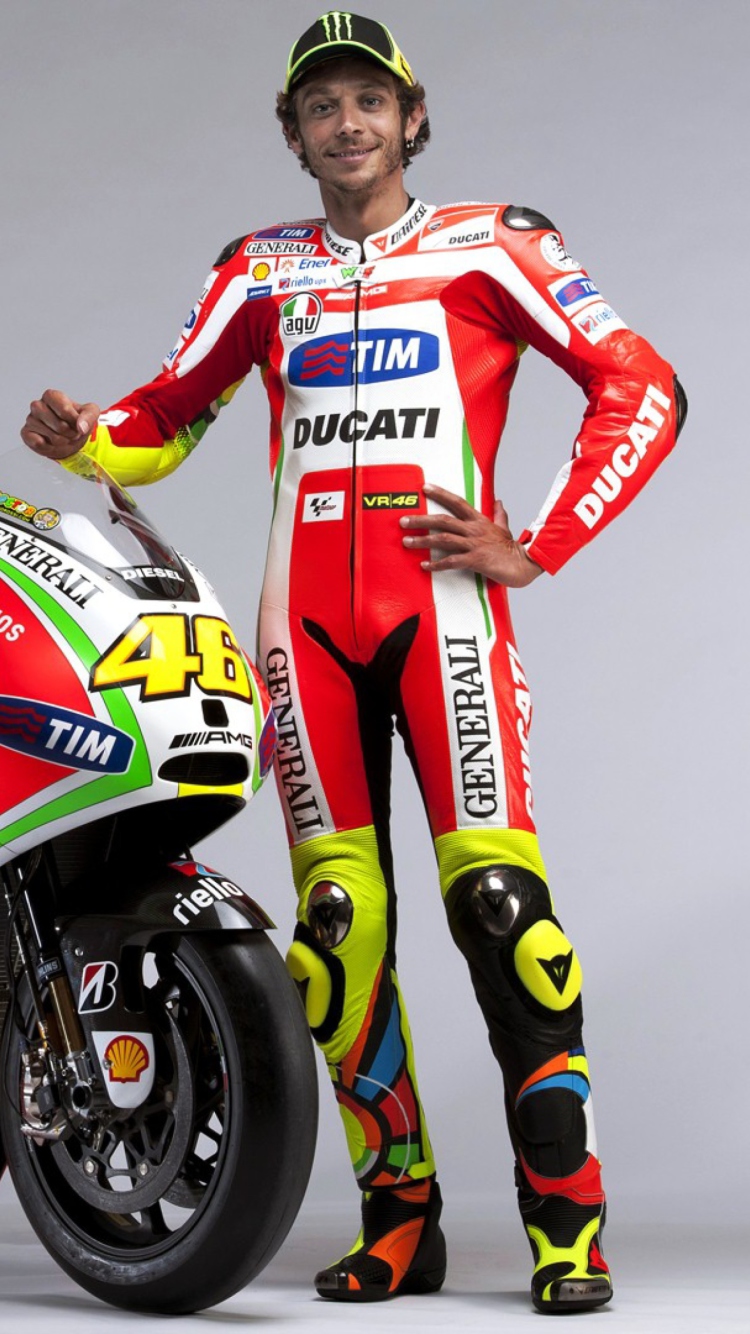 Valentino Rossi Wallpaper for iPhone 6