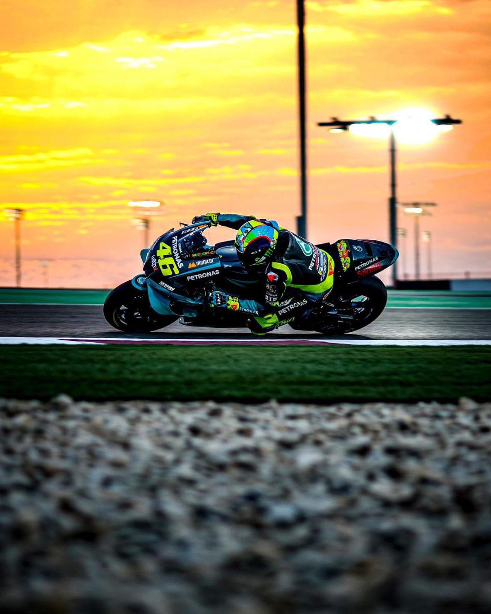Valentino Rossi from today's testing
