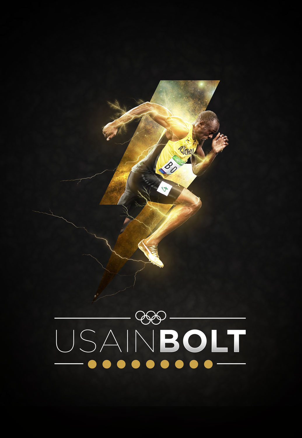 Usain Bolt. Wallpaper - Behance