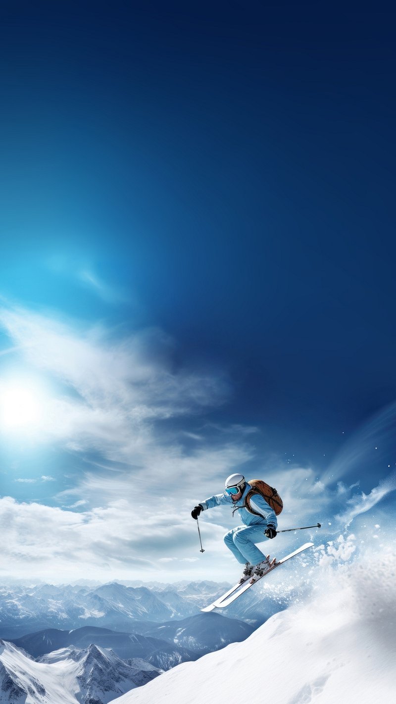Ski Wallpaper Image. Free Photo, PNG