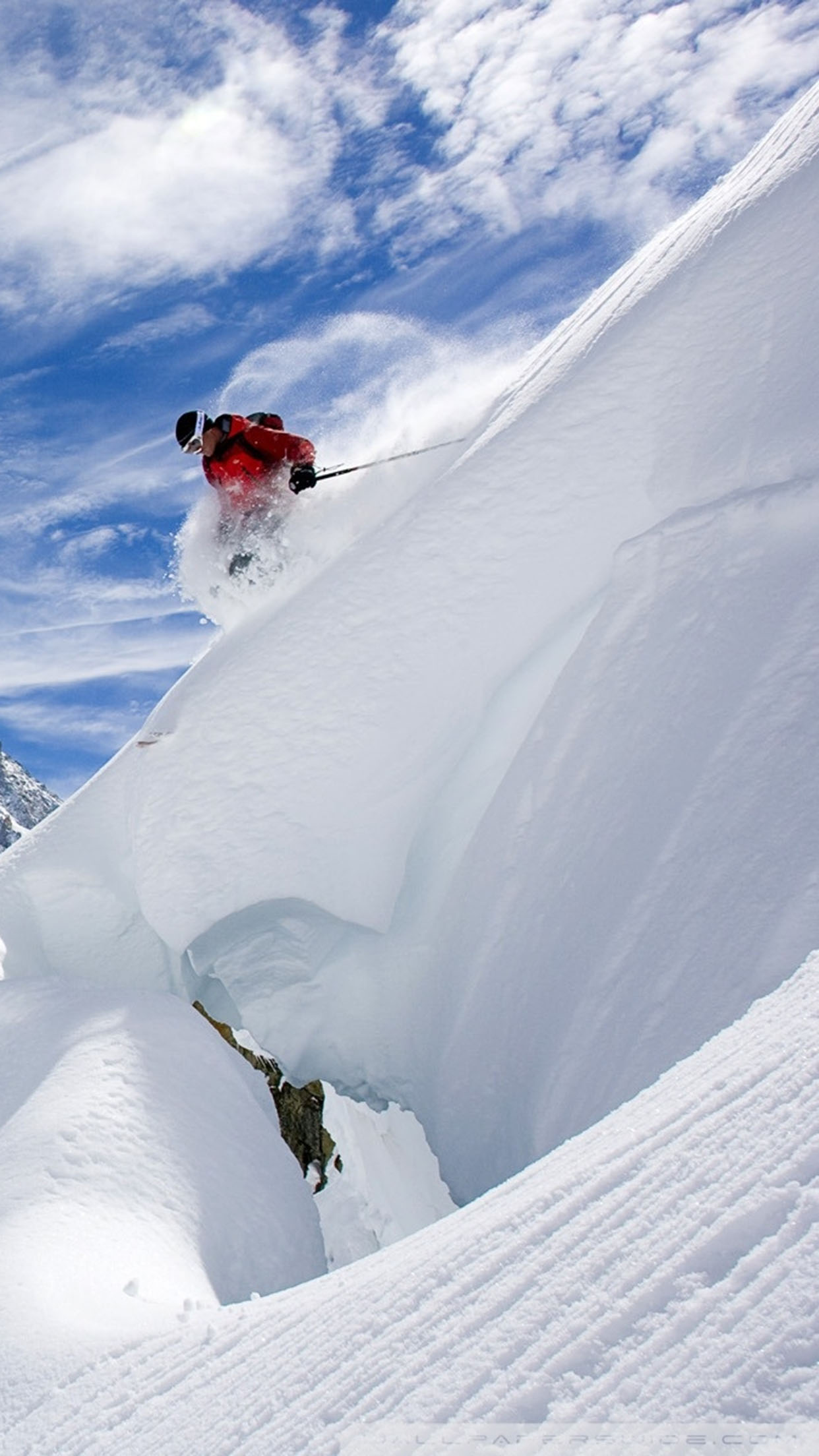 Ski 1 Wallpaper for iPhone 11, Pro Max