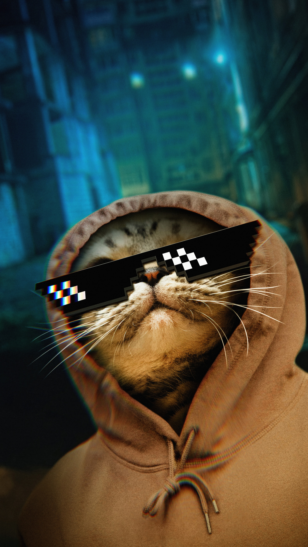 Cat Thug Life iPhone 7, 6s, 6