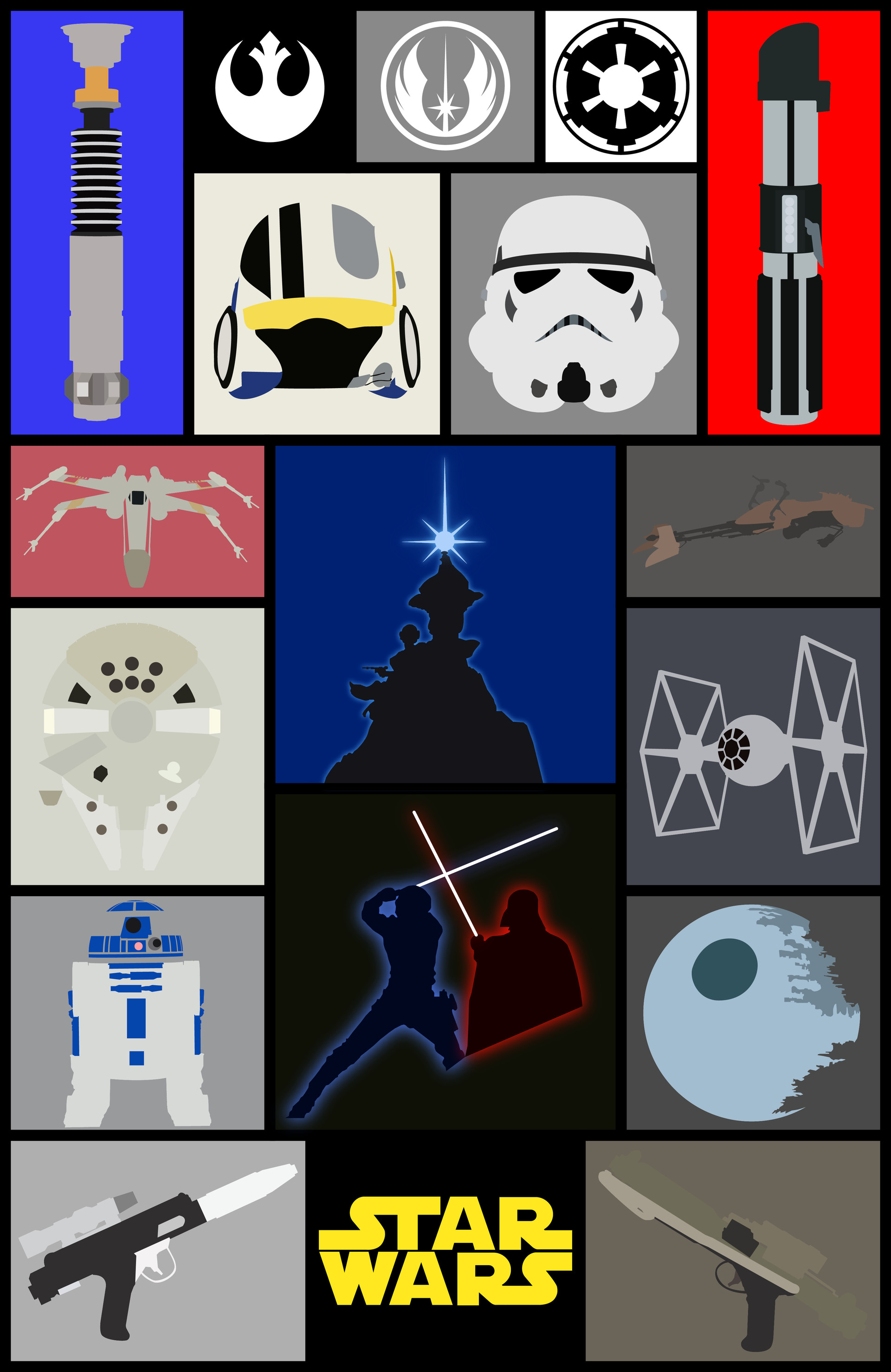 Star Wars Logos (Fan art)