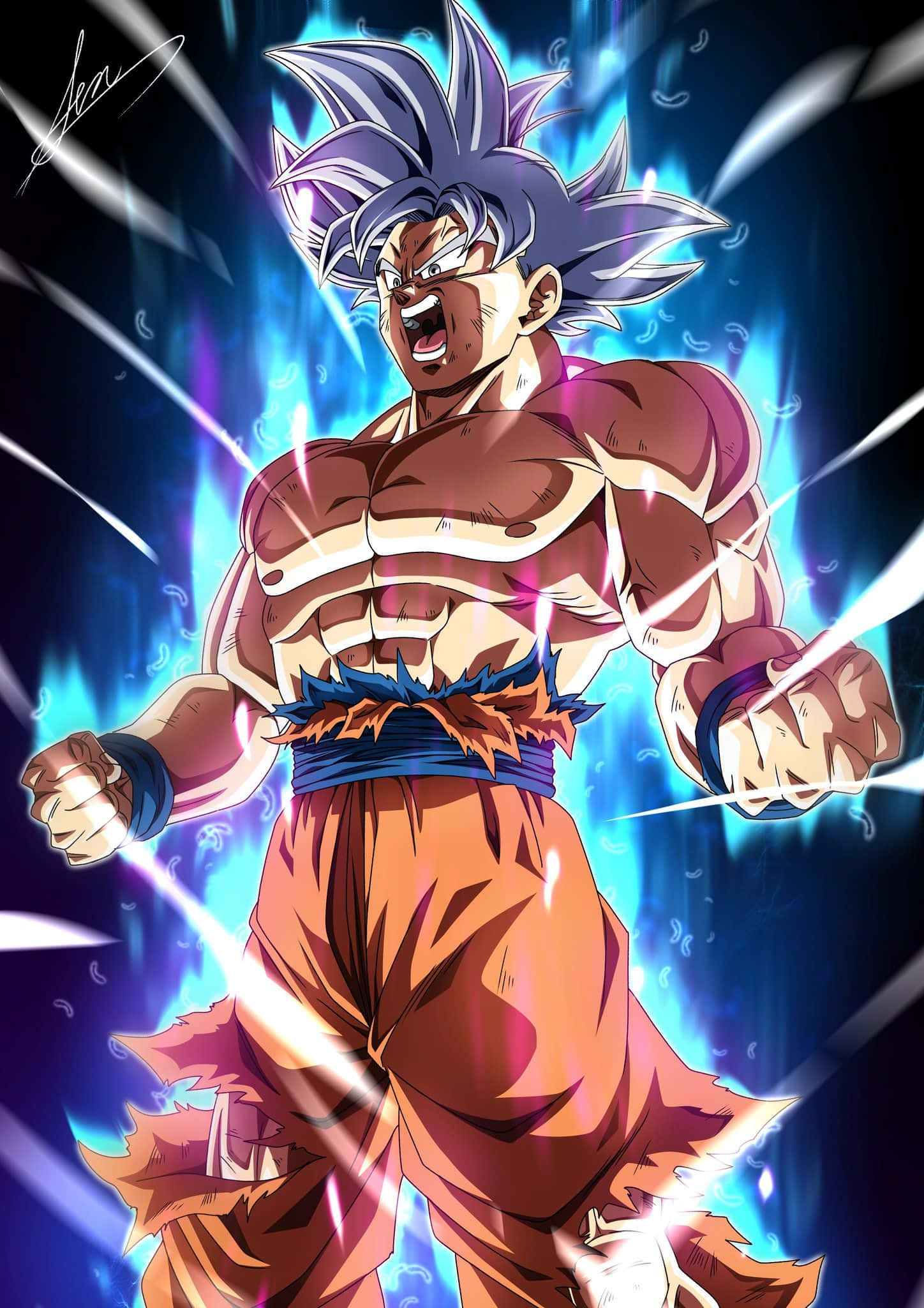 Mui Goku in Incredible HD. Wallpaper