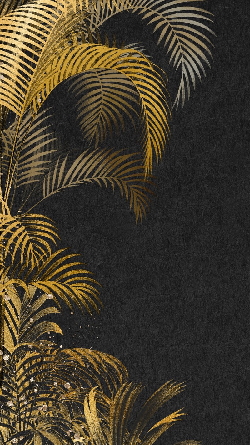 Tropical palm trees iPhone wallpaper
