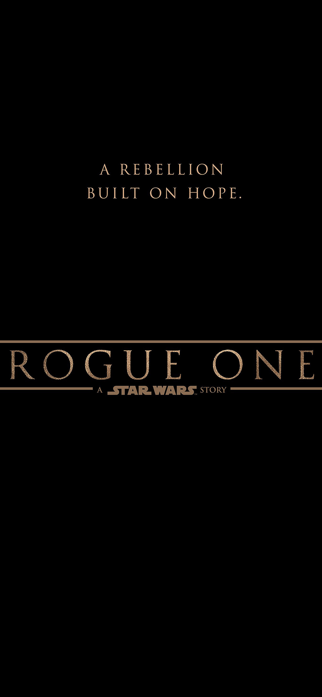 Rogue One Starwars Poster Logo