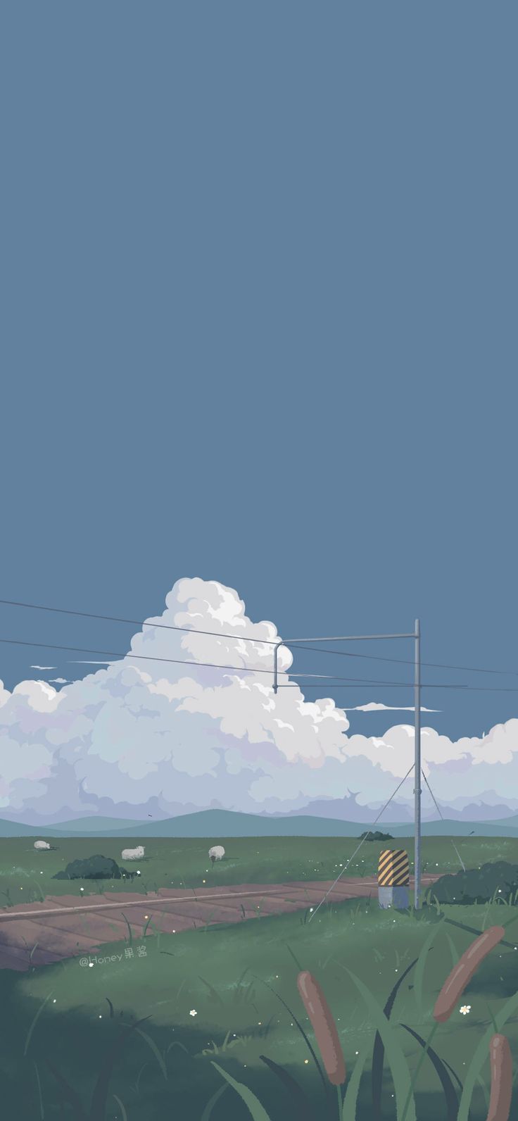 Anime scenery wallpaper, Landscape