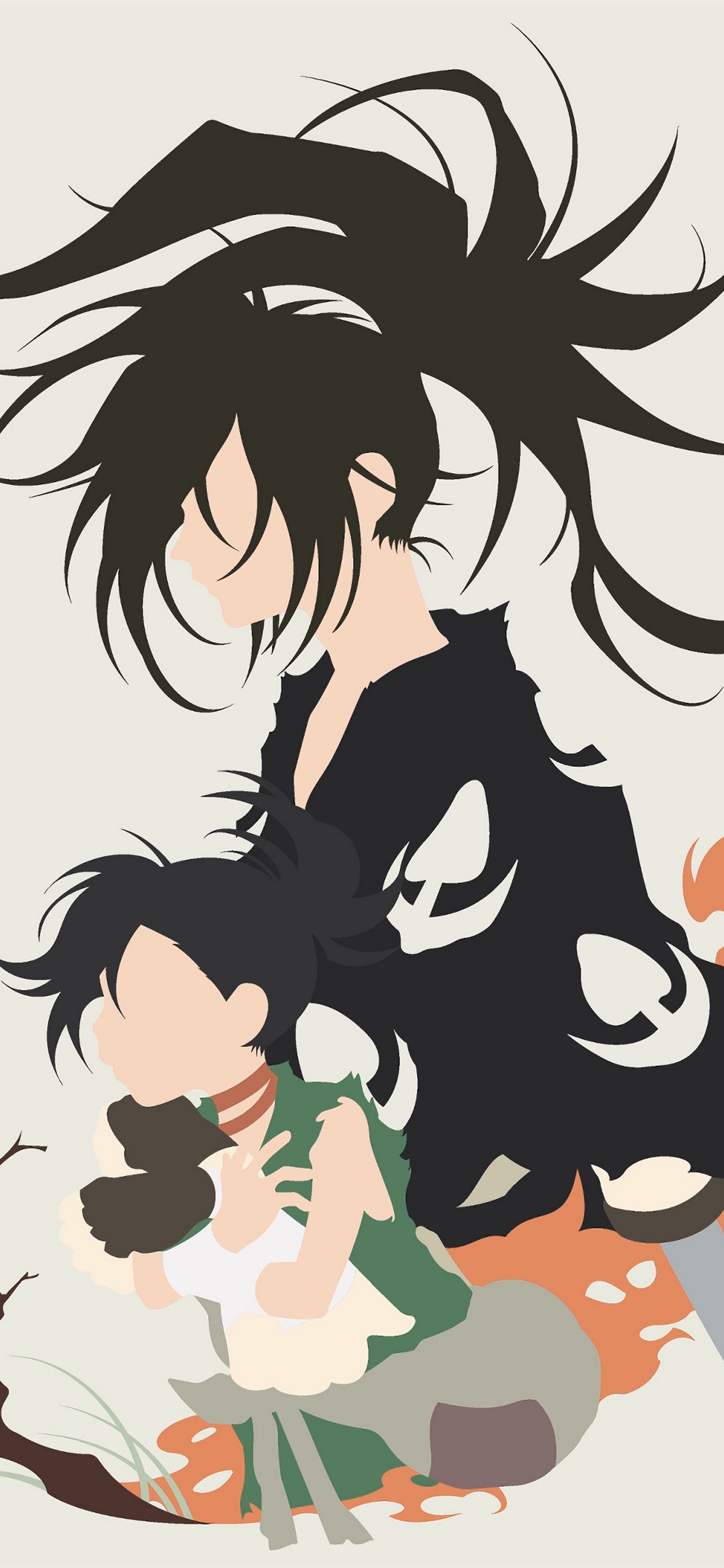 Hyakkimaru Dororo Minimalist 4K iPhone