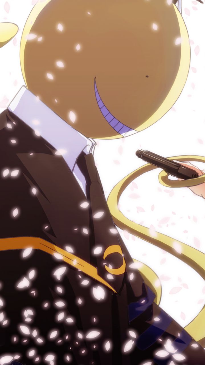Mobile wallpaper: Anime, Koro Sensei
