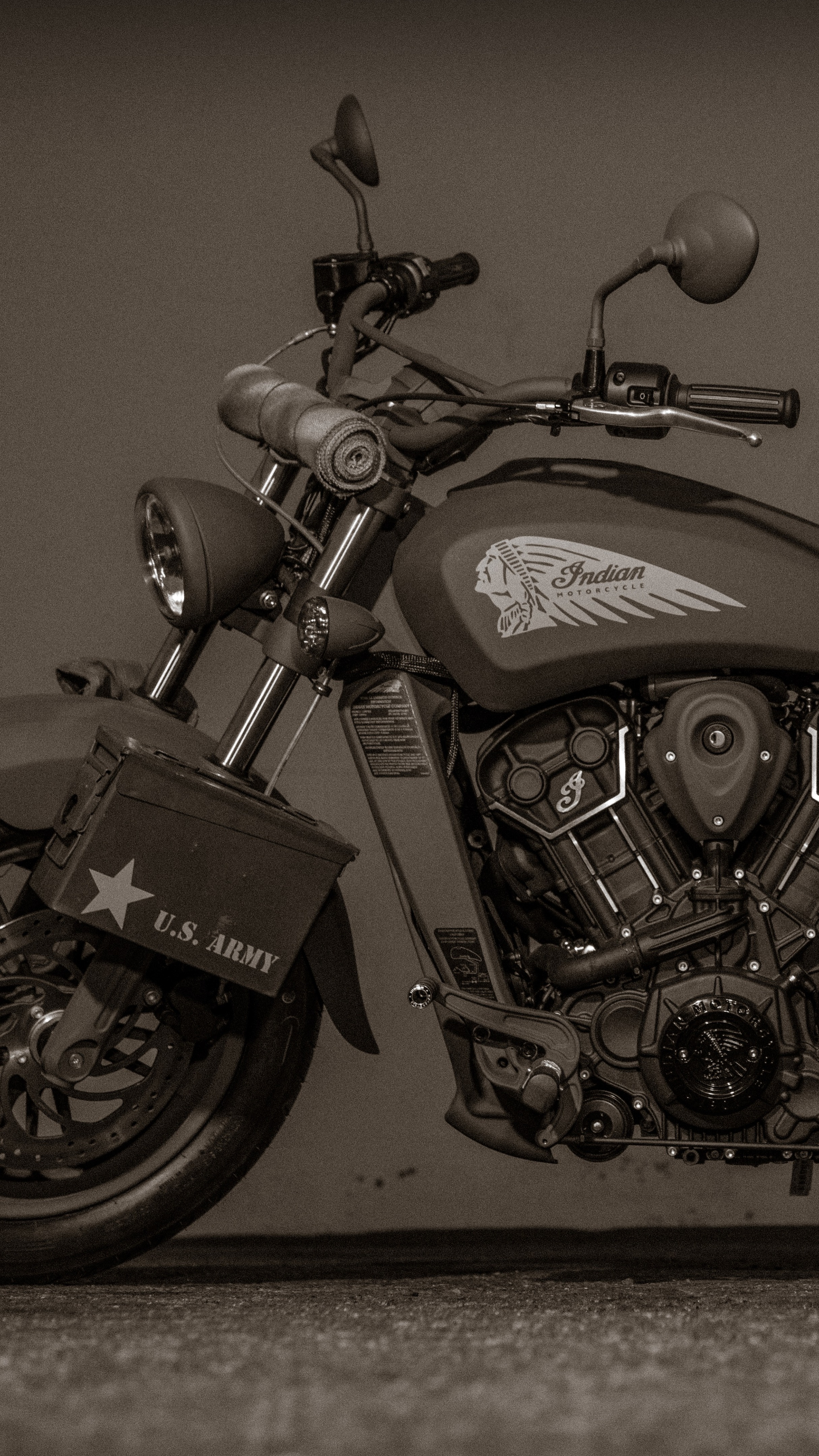 Indian 741B Call of Duty Motorcycle