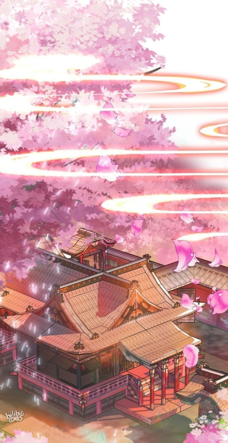 Cherry blossom painting