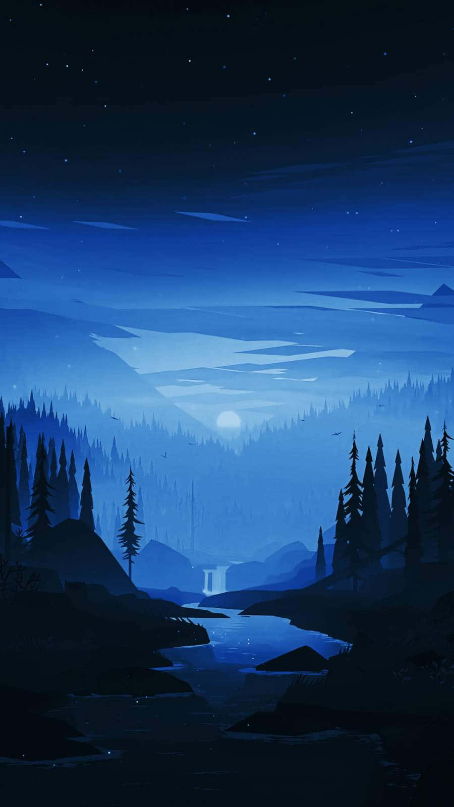 Beautiful Minimal iPhone Wallpaper