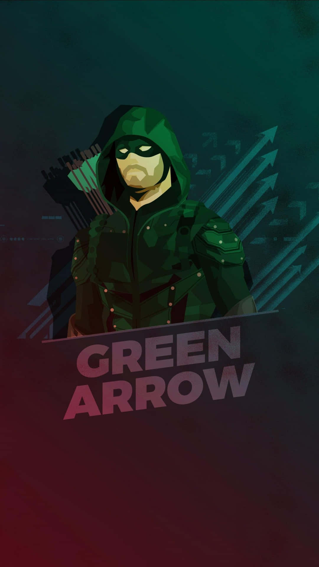 Green Arrow iPhone Wallpaper