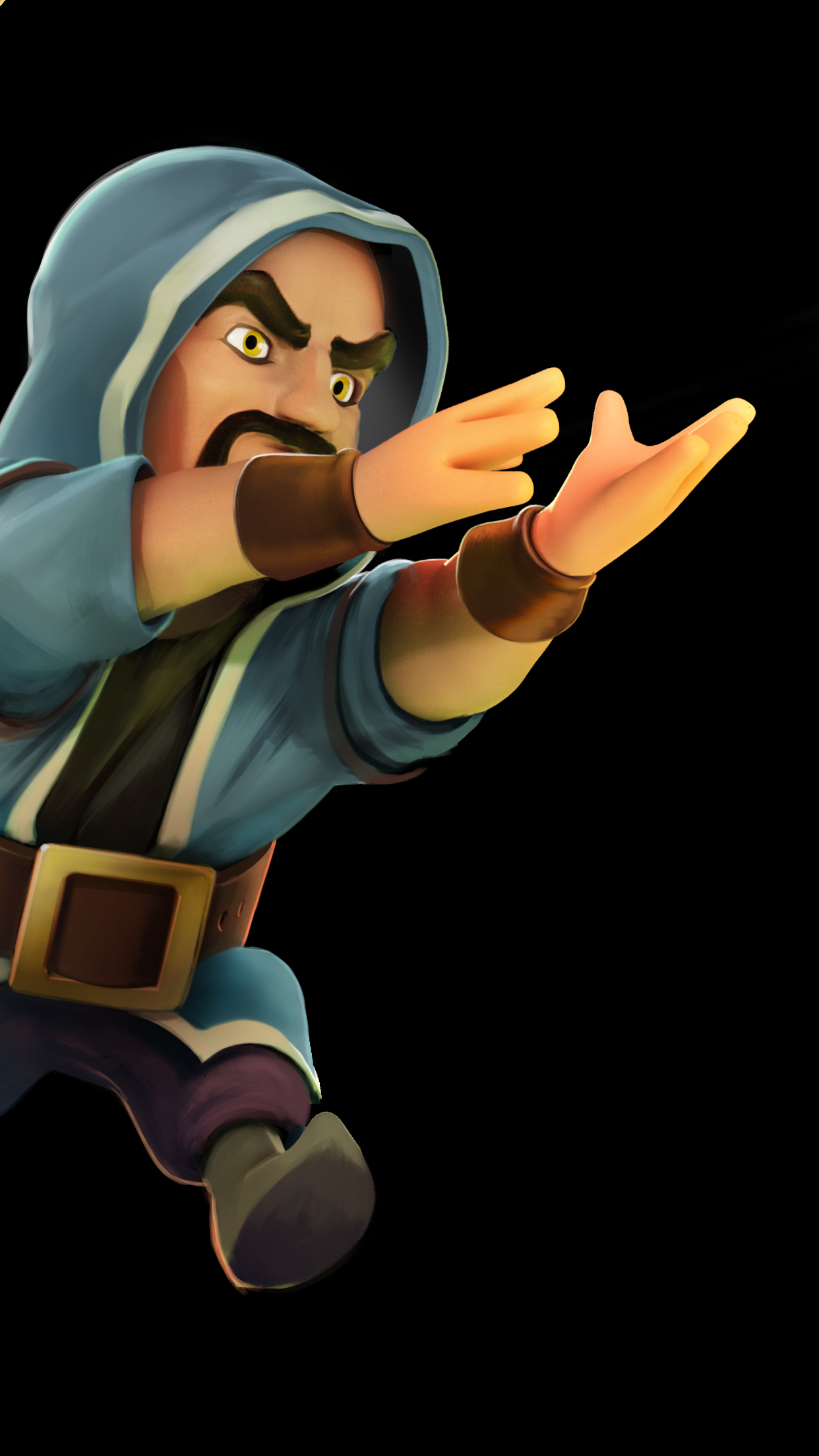 Clash Of Clans Wizard Wallpaper