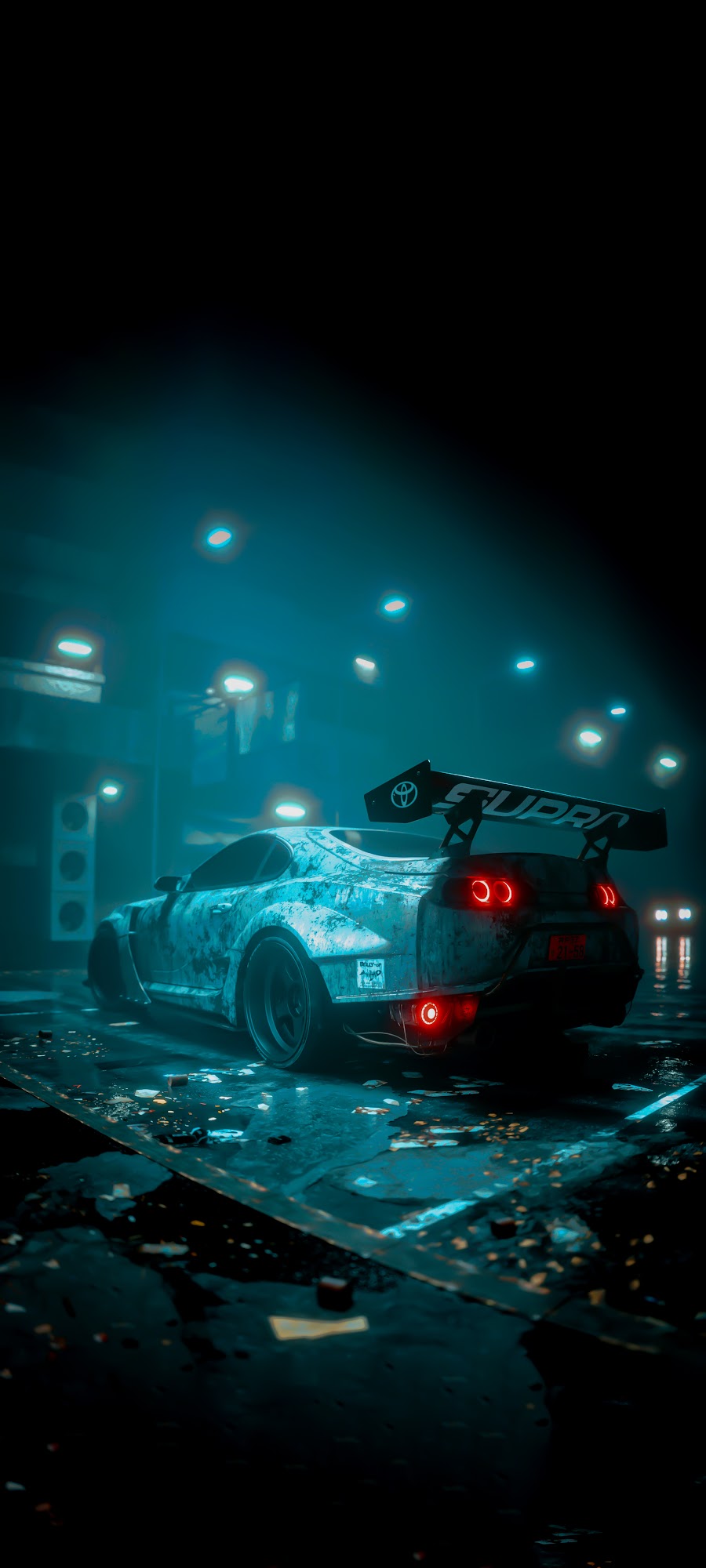 Phone Wallpaper 4K: Street Racing Car