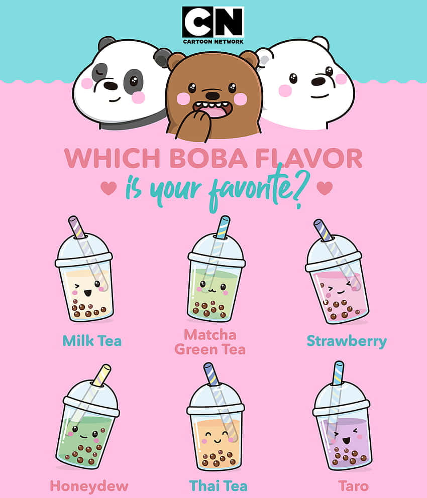 Cute Boba Wallpaper