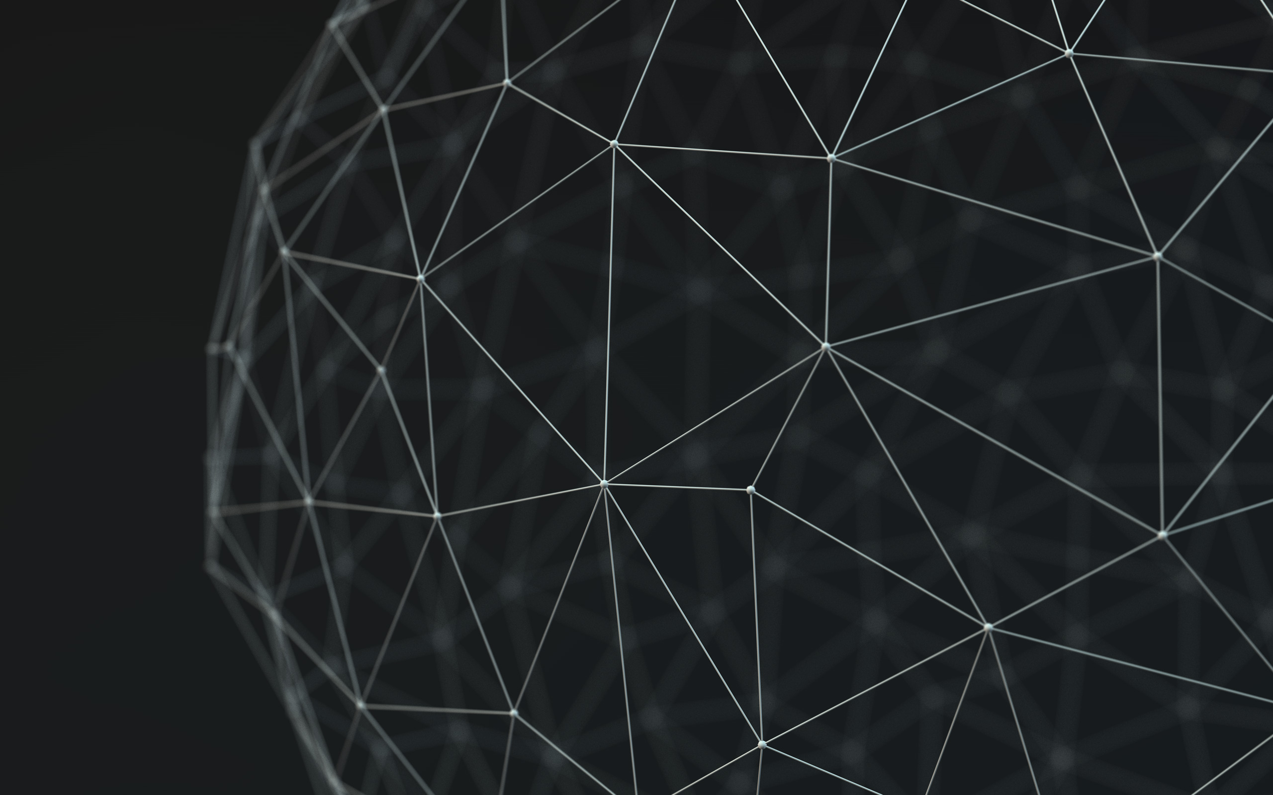 black geometric Wallpaper