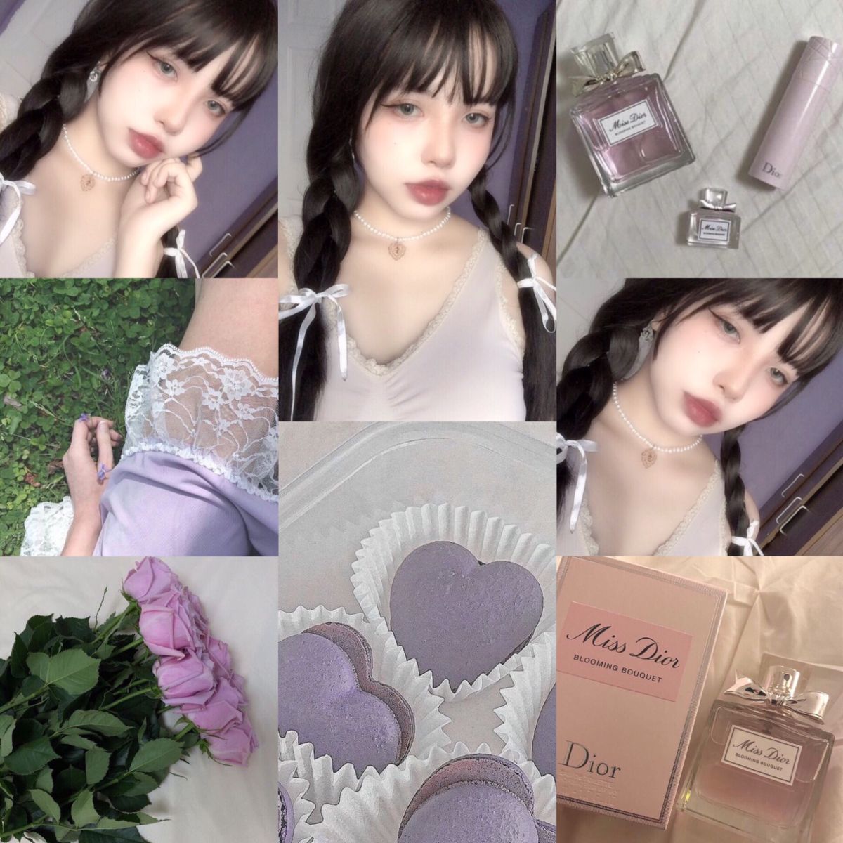 Enchanting Purple Coquette Aesthetic