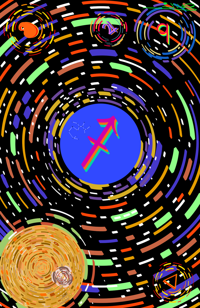 Sagittarius ZODIAC phone wallpaper