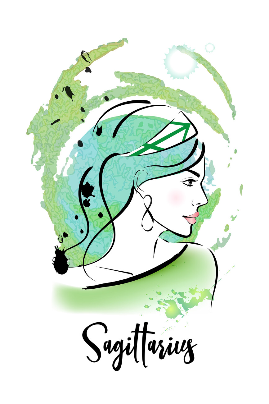 Sagittarius Wall Mural. Buy online at