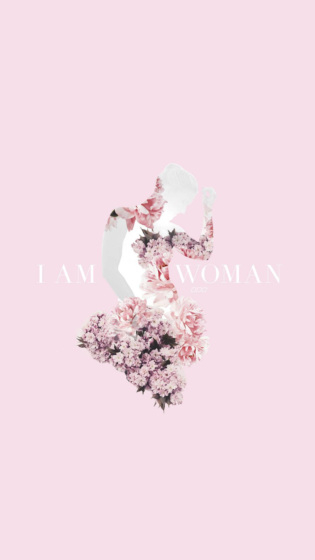 Am Woman Motivational iPhone Wallpaper