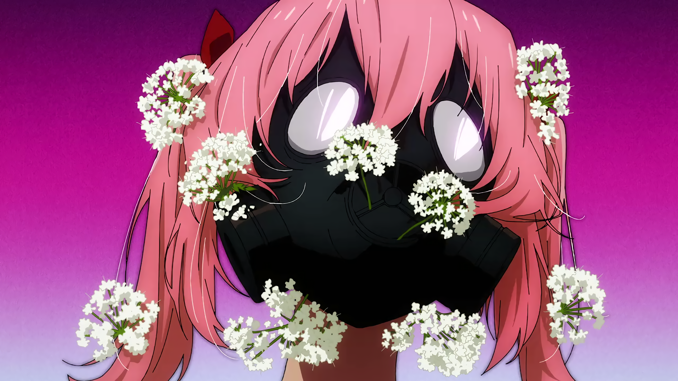 long hair, pink hair, Mahou Shoujo