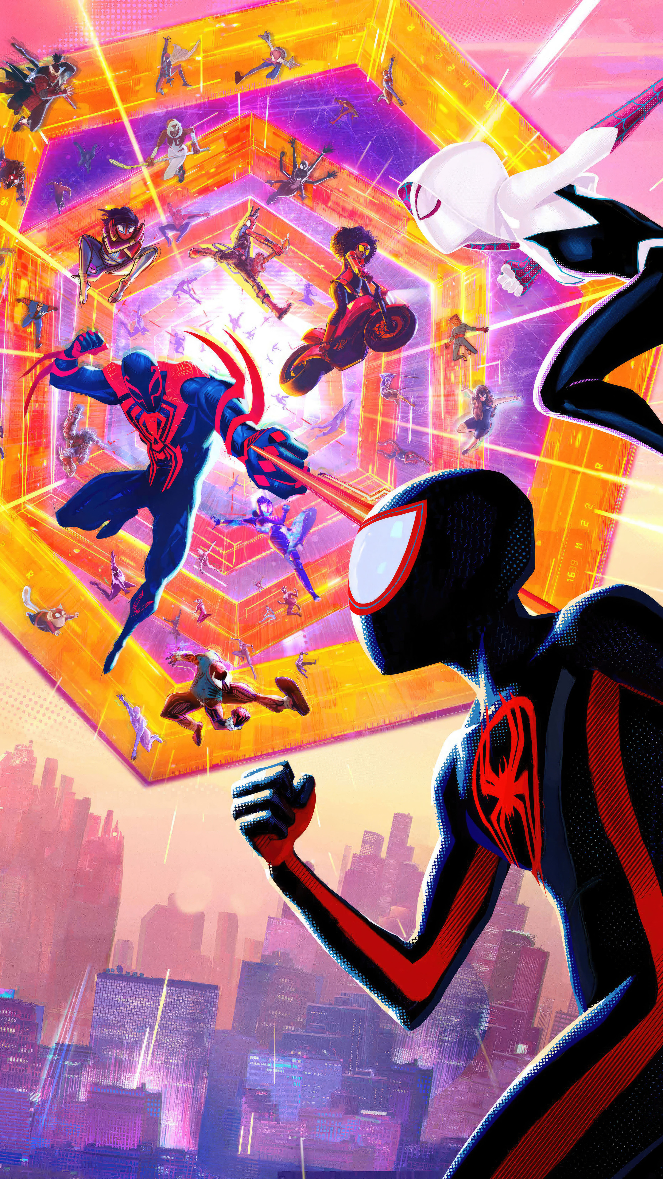 Spiderverse Background 4K