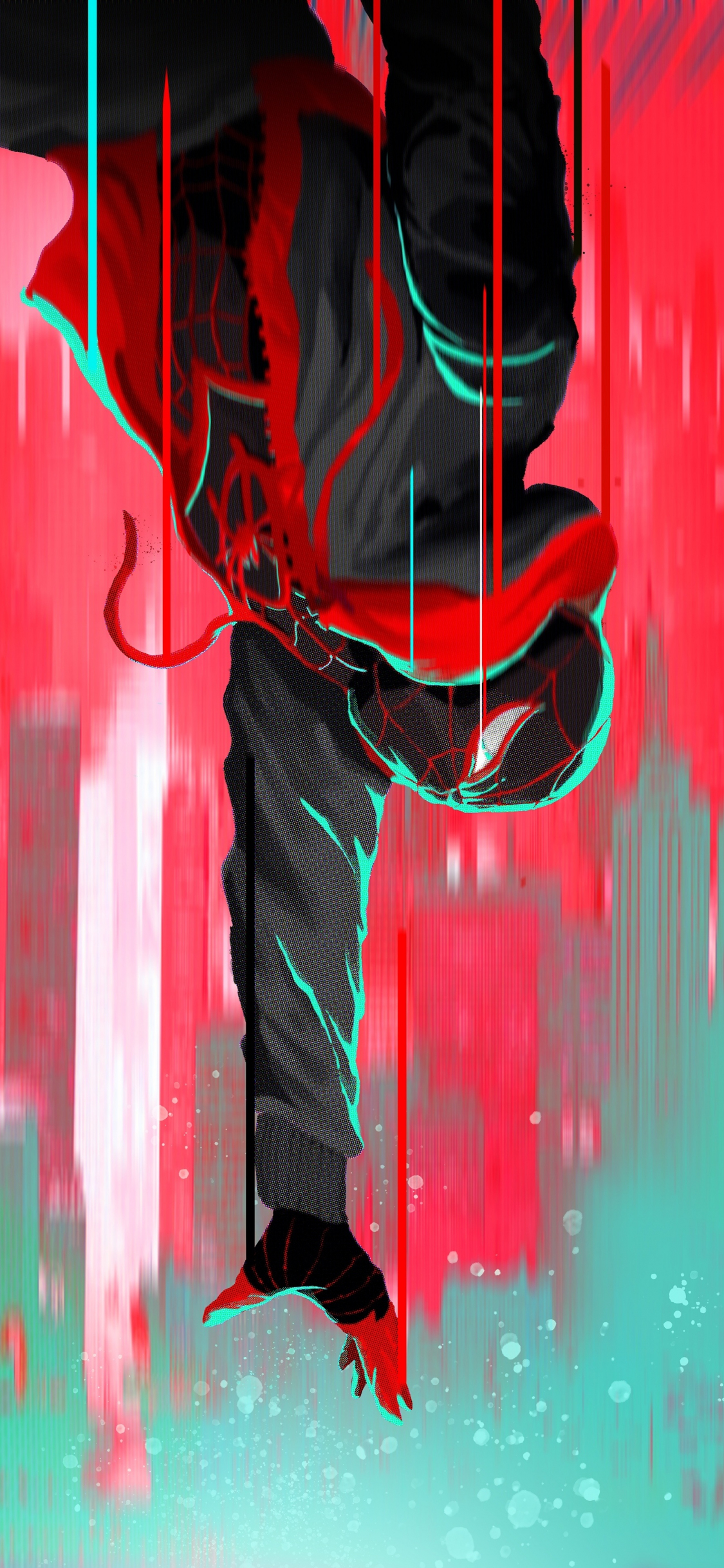 Wallpaper 1125x2436 Jump, Spider Man