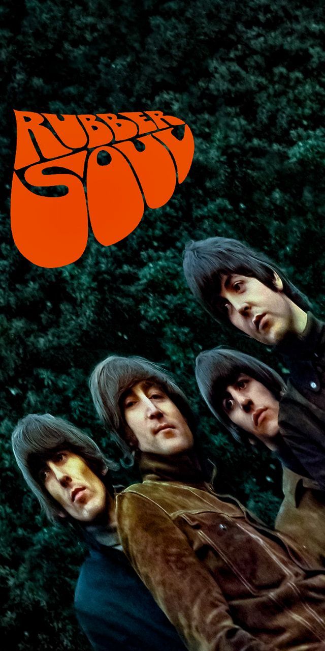 Rubber Soul Wallpaper. Beatles poster