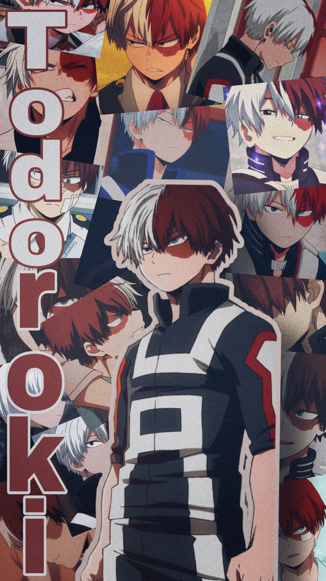 Todoroki wallpaper #freetoedit